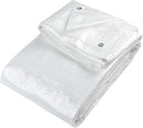 Clear Mono Cover Tarpaulin 170gsm – UV Protected, Waterproof & Rotproof Transparent Tarp Sheet for Heavy-Duty Outdoor Use