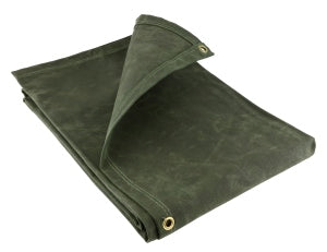 Dark Slate Gray Heavy Duty Canvas Tarpaulins - Dark Green (21OZ)