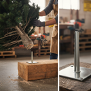 Premium Tapered Display Pallet Pin with Zinc Anodised Finish for Vertical Tree Display