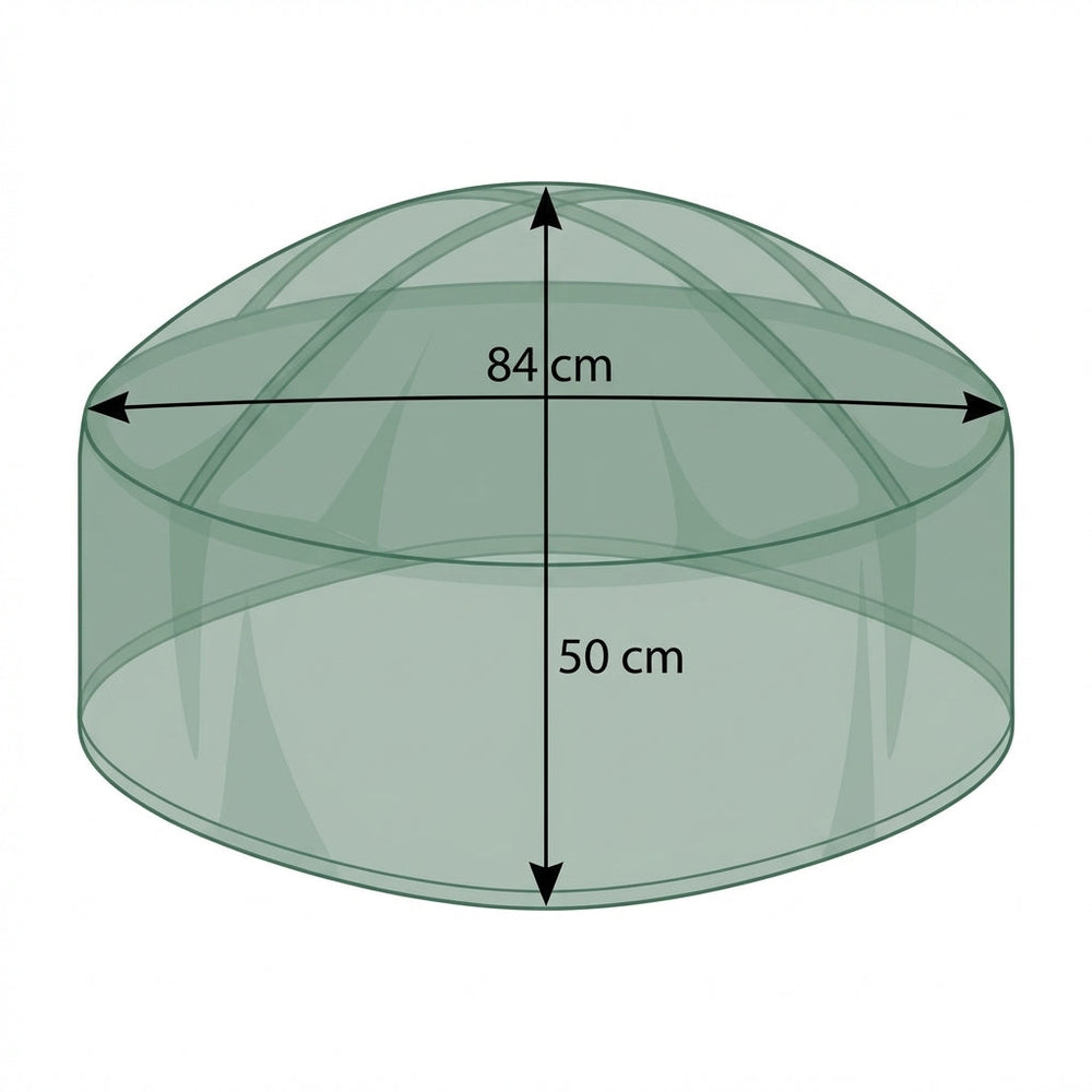 Large Firepit Cover – Green – Heavy Duty Weather Protection – Outdoor Use