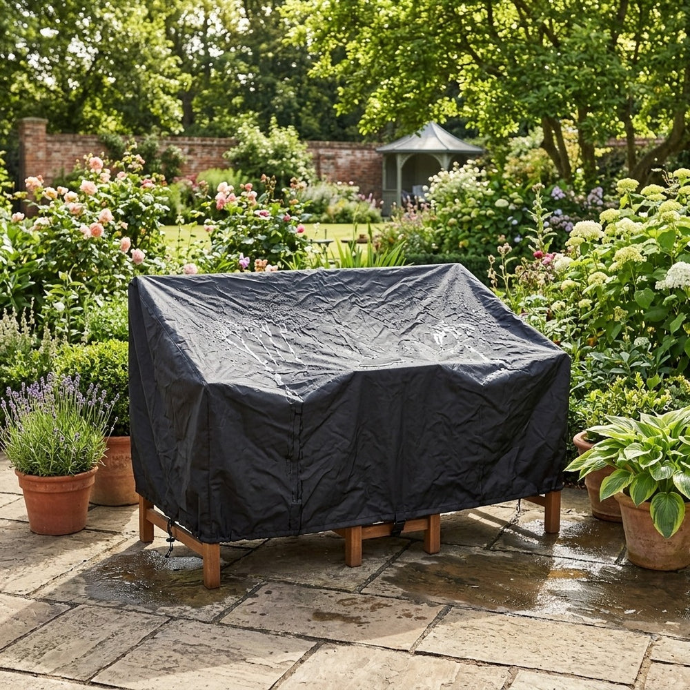 Premium Companion Seat Cover – Black – Super Tough Material – Garden Furniture Protection