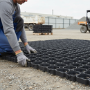 Premium Interlocking Ground Paving Grid for Parking and Driveways - Durable, Recycled Material, 575mm x 380mm x 40mm Dimensions