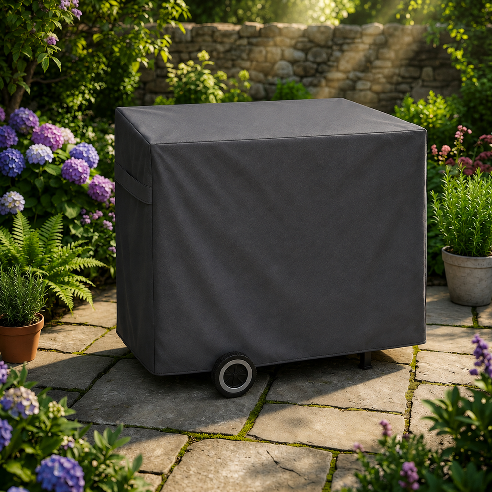 Grill Barbecue Cover – Charcoal – Durable Polyester – Outdoor Protection