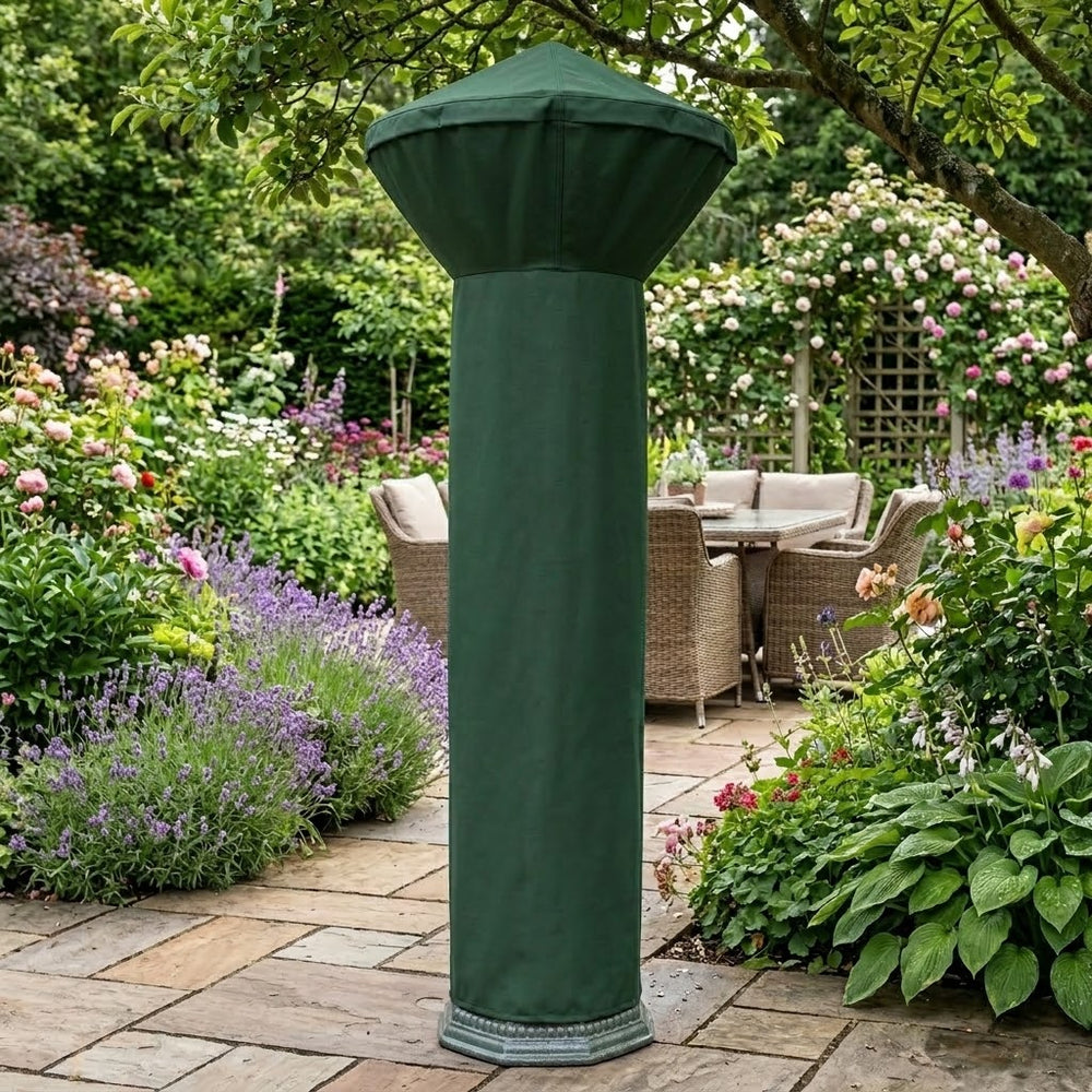 Round Patio Heater Cover – Green – Waterproof & UV Protected – Outdoor Protection