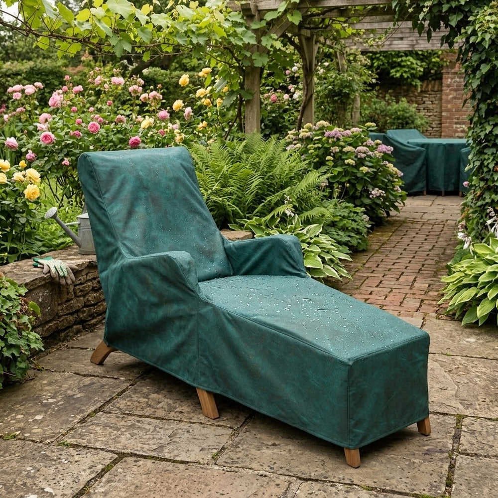 Steamer Chair Cover – Green – Super Tough Waterproof Protection