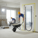 Premium Zip Door Kit for Temporary Dust Protection - Easy Installation for Door Openings Up to 1m Wide