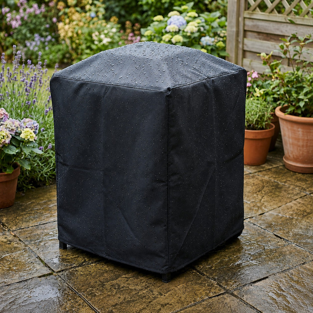 Square Barbecue Cover – Black – Super Tough Waterproof – Outdoor Protection