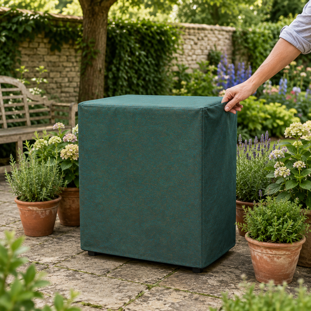 Small Barbecue Cover – Green – Super Tough Waterproof Protection