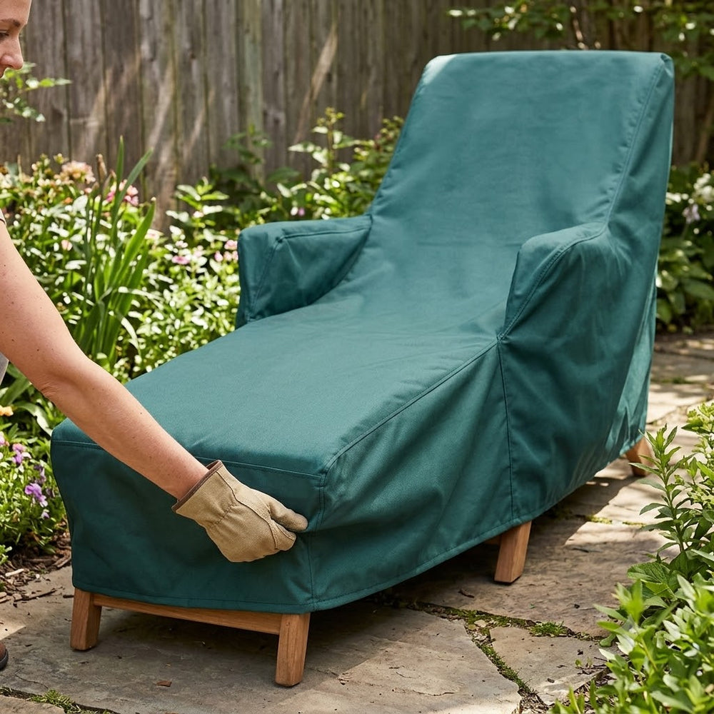 Steamer Chair Cover – Green – Super Tough Waterproof Protection