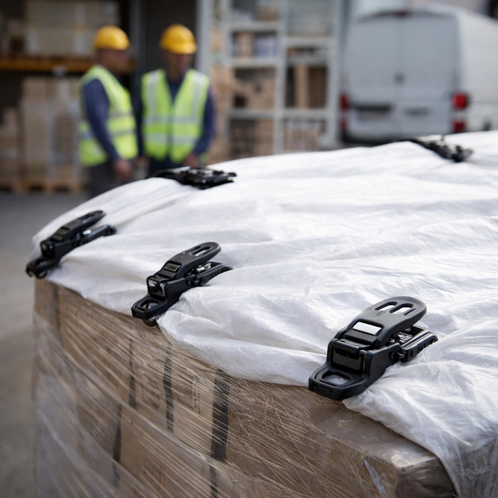 Wind Secure Clips – Pack of 4 – Plastic – Outdoor Cover Support