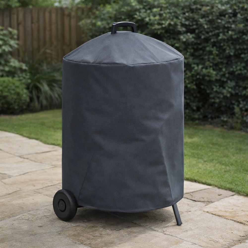 Kettle Barbecue Cover – Charcoal – Durable Polyester – Outdoor Protection