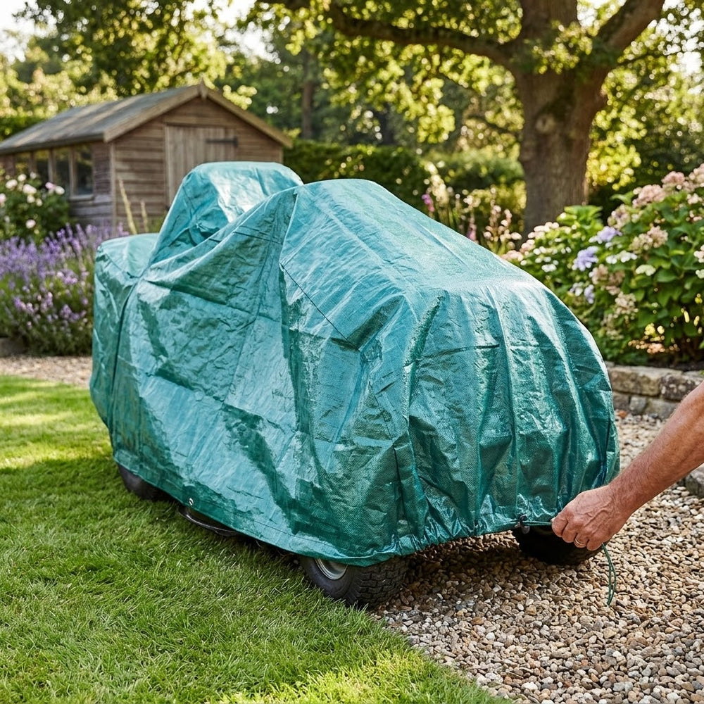 Ride-On Mower Cover – 165x110x100 cm – Polyethylene – Outdoor Protection