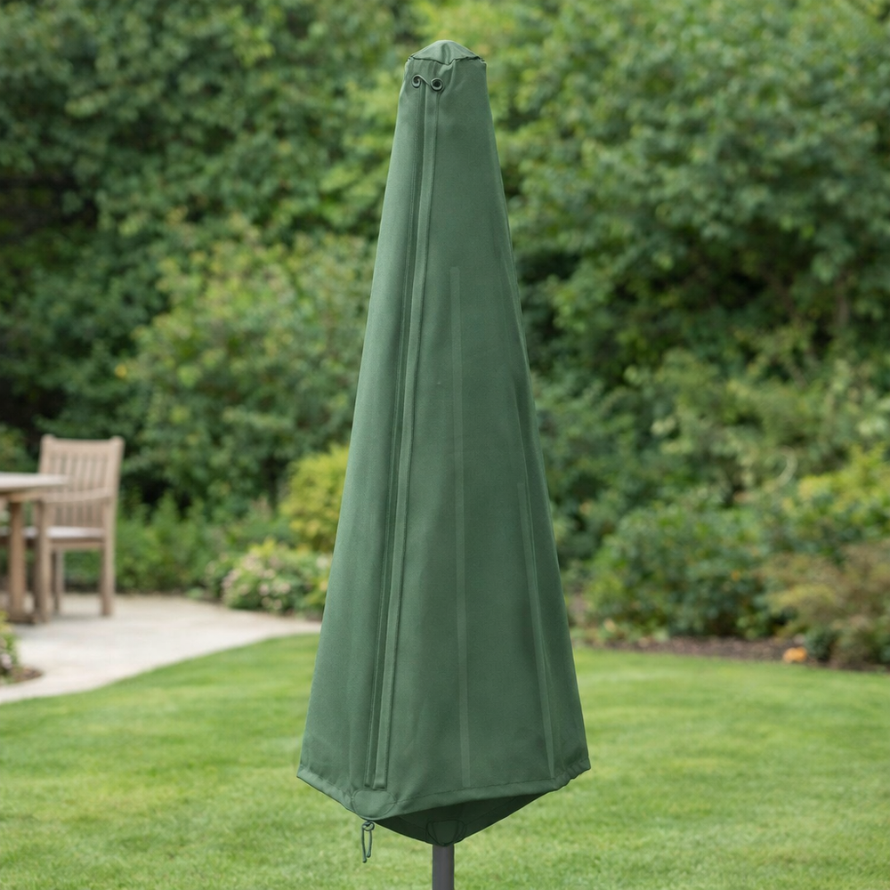 Parasol Cover – Small Green – Durable Polyester – Outdoor Protection