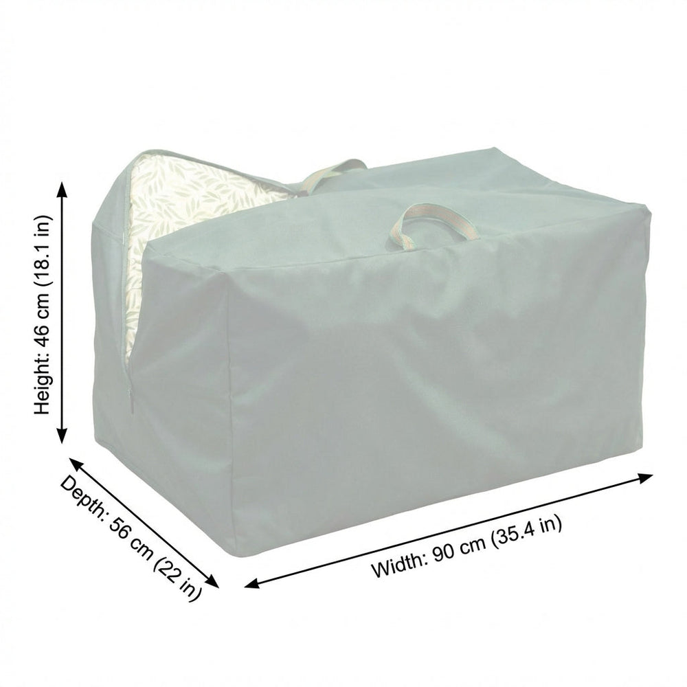 Cushion Storage Bag – Green – Waterproof Polyester – Outdoor Use