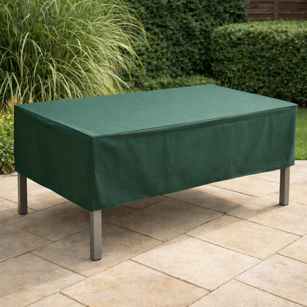 Rectangular Table Cover – 6 Seat – All Weather PVC Polyester – Outdoor Furniture Protection
