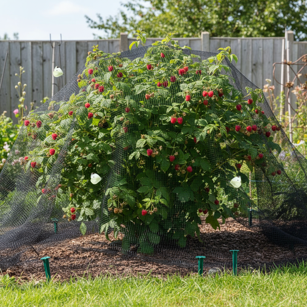 Premium Anti-Butterfly Netting for Crop Protection - Lightweight, UV Stabilized, Available in 2m and 4m Wide Rolls
