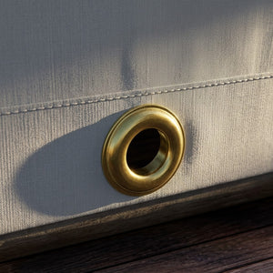 Grommets at every 15 cm