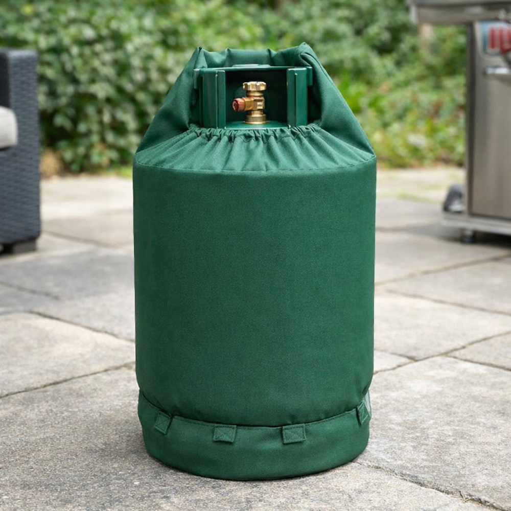 Gas Bottle Cover – 15kg Green – Heavy Duty Weatherproof – Outdoor Protection
