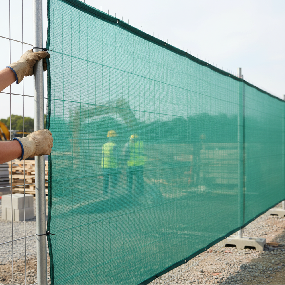 Premium 50% Shade Netting for Privacy and Sun Protection - HDPE Knitted, UV Resistant, Ideal for Gardens and Greenhouses by the METRE