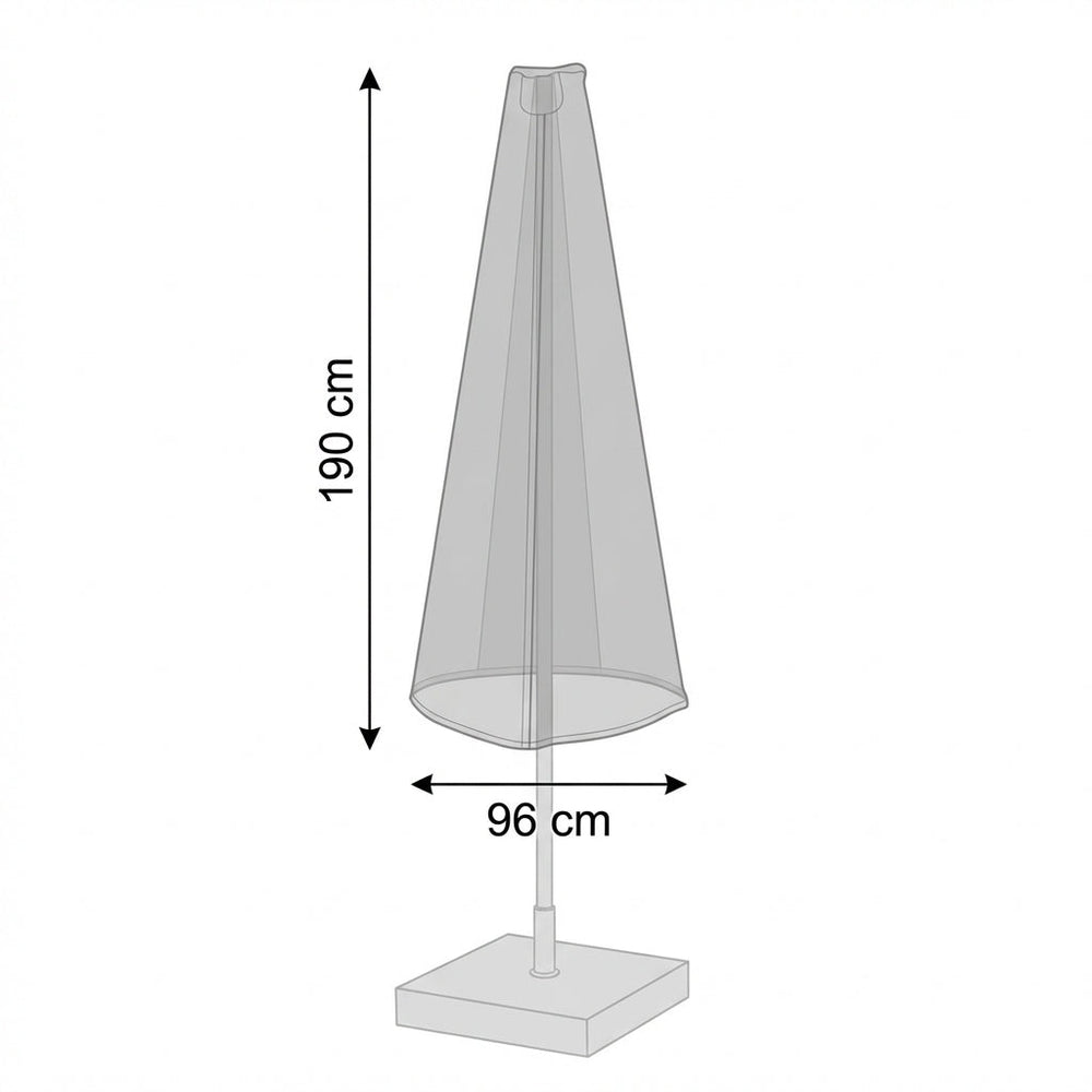 Parasol Cover – Medium – Reversible PVC Polyester – Weather Protection