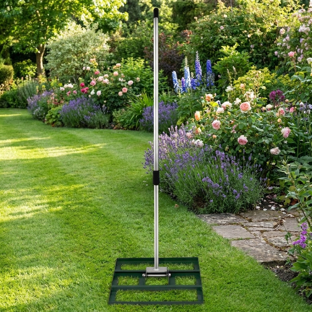 50cm Lawn Leveller in Green for a Smooth Garden Surface