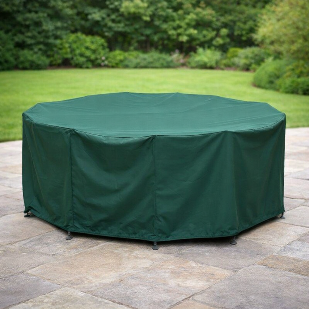 Round Furniture Set Cover – 6-8 Seater – Tough Material – Outdoor Protection