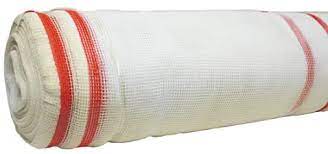 Light Gray Heavy Duty White Flame Retardant Debris Netting - 2m x 50m