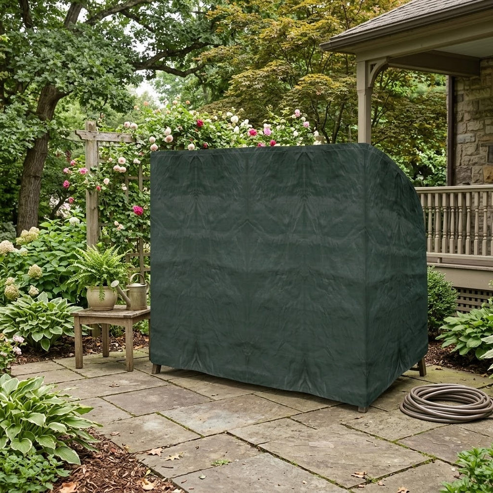3 Seater Swing Seat Cover – Green – Heavy Duty Polyethylene – Outdoor Protection