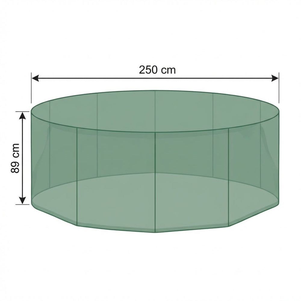 Round Furniture Set Cover – 6-8 Seater – Tough Material – Outdoor Protection