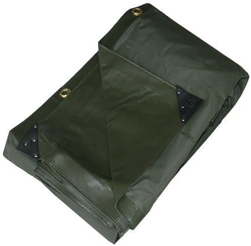 High-Quality Olive Green PVC Tarpaulins (560GSM)