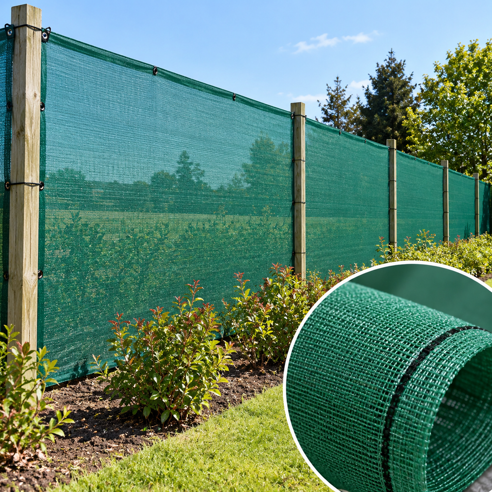 Premium Medium Duty Windbreak Netting - 40% Wind Reduction, UV Stabilized HDPE, Multiple Sizes Available