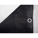 Light Gray Heavy Duty Cargo Net Tarpaulin 170gsm Black Tarp Cargo Cover