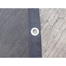 Slate Gray Heavy Duty Cargo Net Tarpaulin 170gsm Black Tarp Cargo Cover
