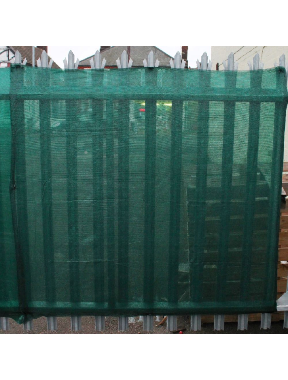Heavy Duty Green Windbreak Netting 100m Roll – 40% Wind Reduction, UV Protected HDPE Monofilament Mesh