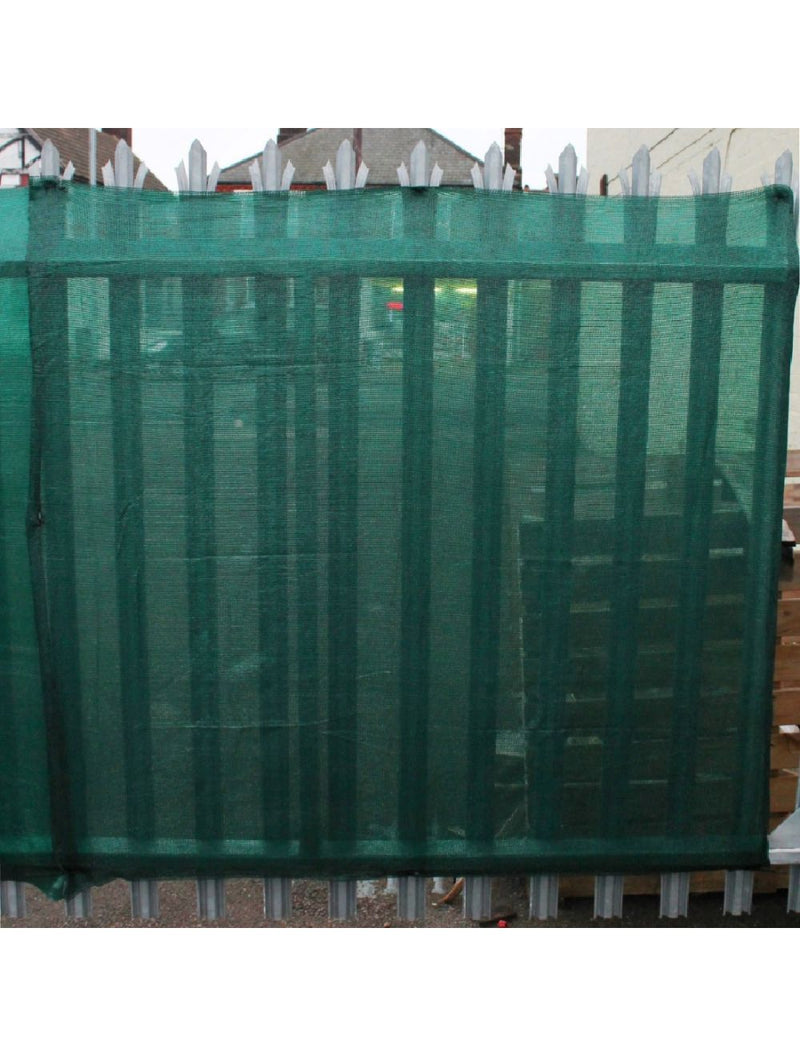 Heavy Duty Green Knitted Windbreak Netting - 50m Roll