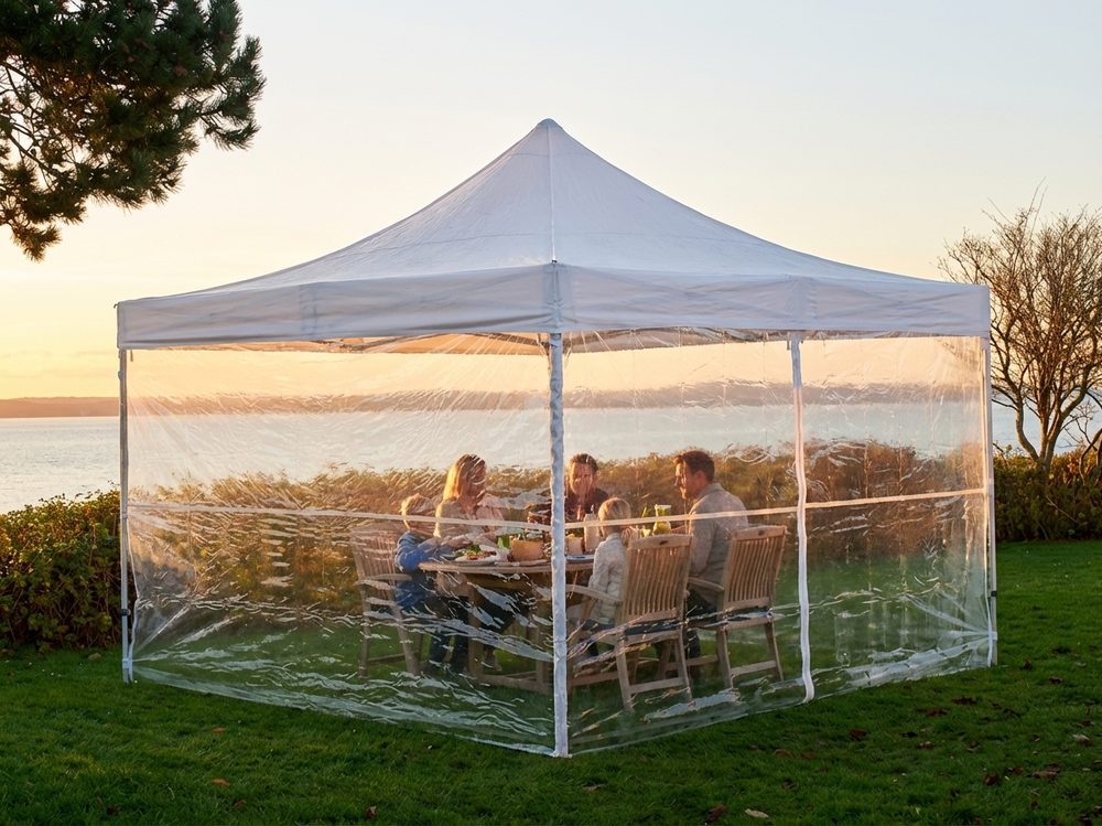 Transparent pop-up gazebo 4x4m for outdoor events - product detail