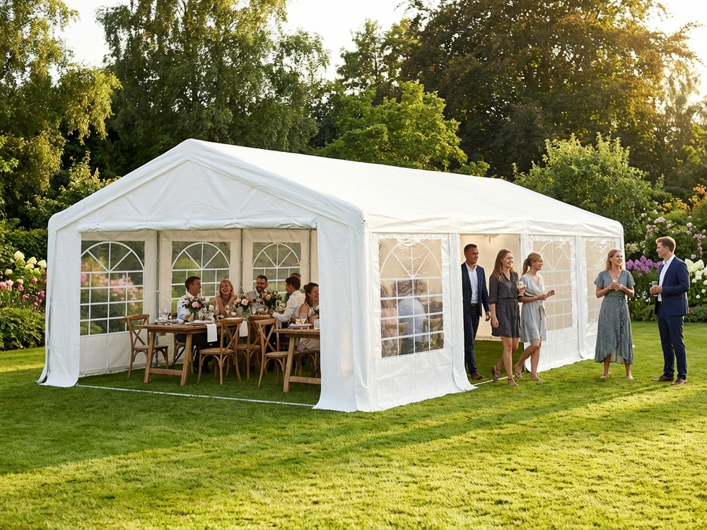 5x10m white marquee tent for outdoor events - view 3