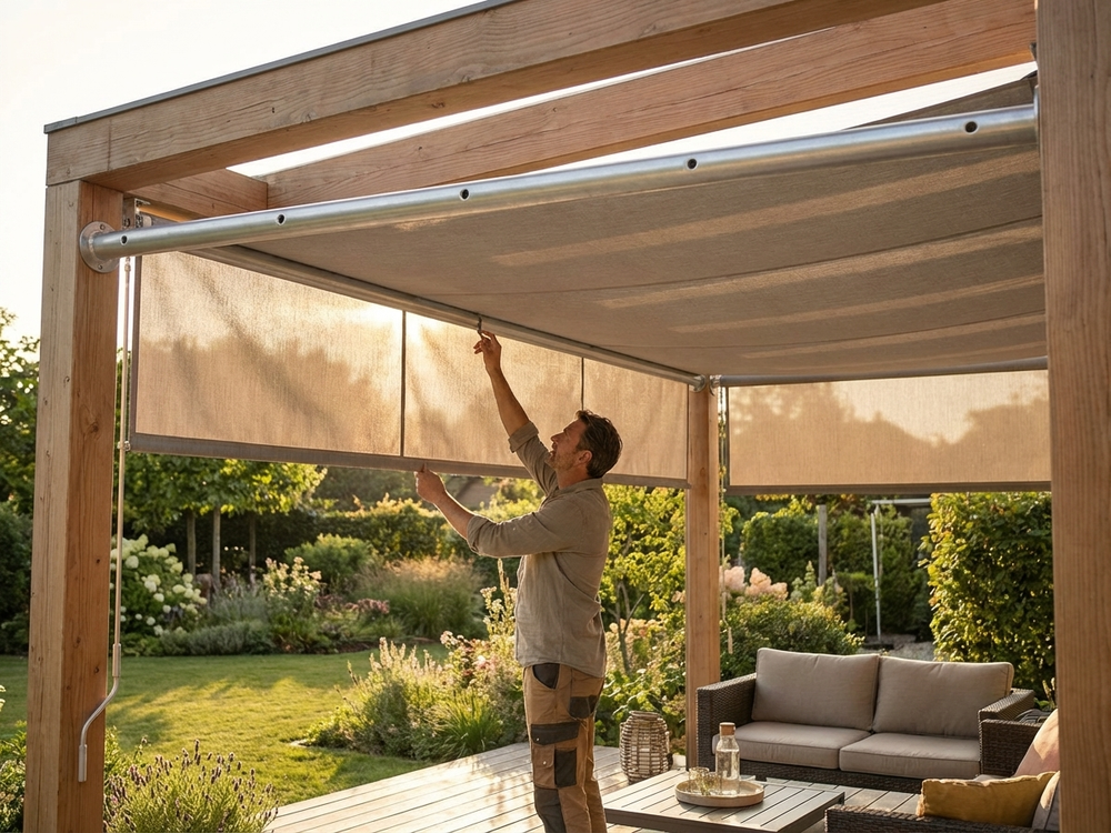 Galvanised steel tube Ø38 mm for industrial use