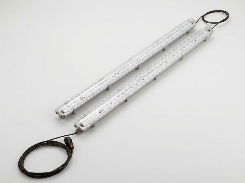 LED Grow Light 1.26m Grey for Indoor Gardens - product detail