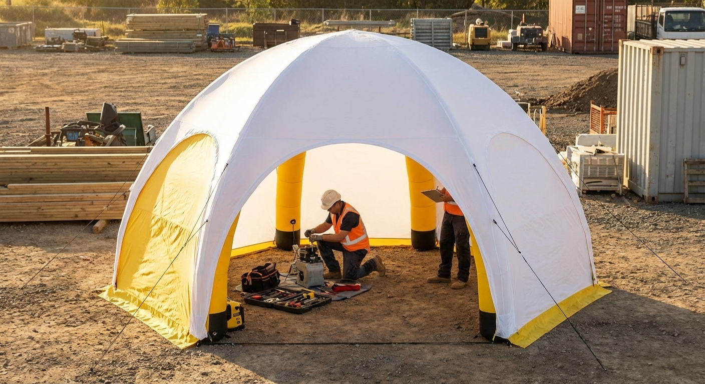 Inflatable Work Tents