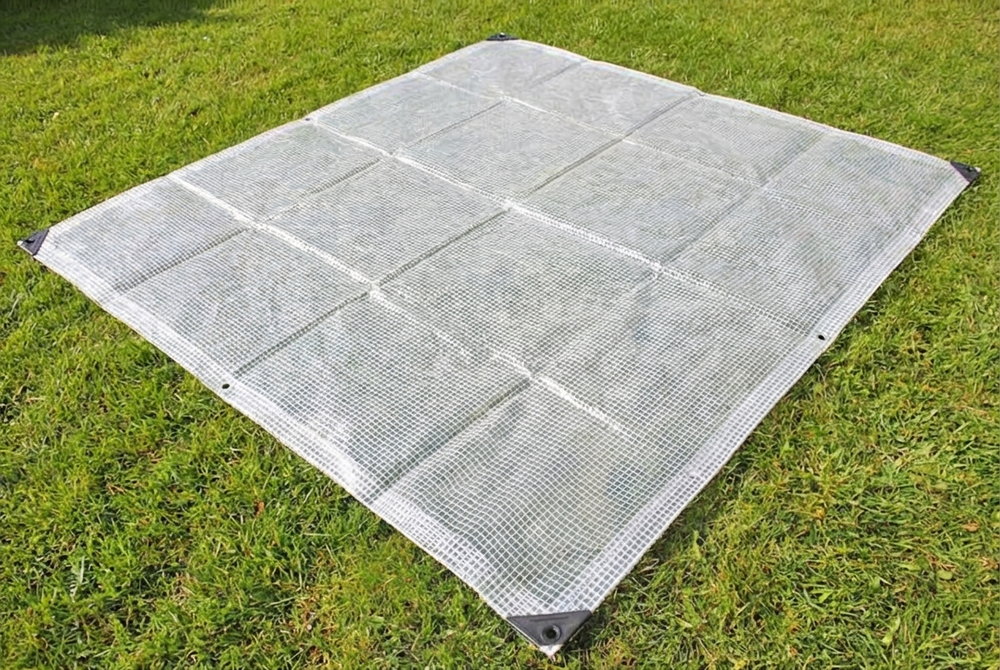 Clear polyethylene tarpaulin 10x16 m for outdoor use - product detail