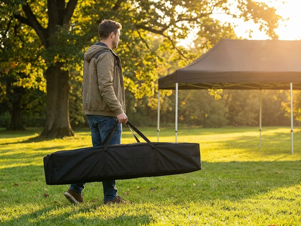 Black carry bag for 3x6 m Flextents
