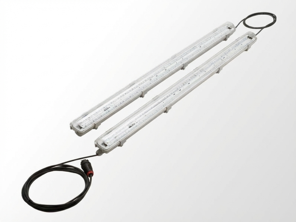 LED Grow Light 1.26m Grey for Indoor Gardens