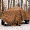 Heavy Duty 18oz Cotton Canvas Tarpaulin – Wax Treated, Water-Resistant & Durable Tarp Sheet for Outdoor, Industrial & Construction Use