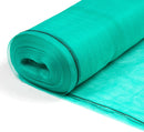 Dark Turquoise Heavy Duty Fire Retardant Debris Netting Green 70gsm - 2m x 50m