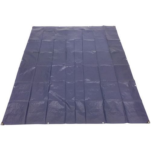 Waterproof Reinforced Tarpaulin Sheet - Blue