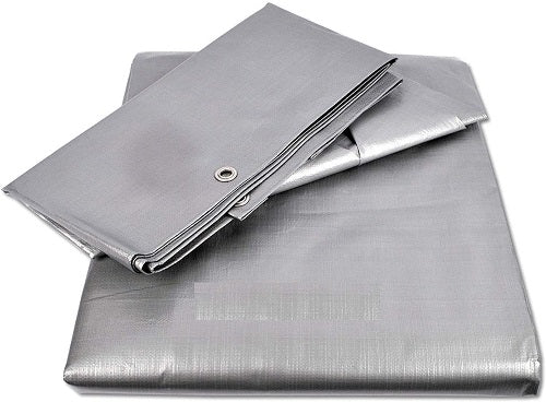 High-Quality 140gsm Silver Tarpaulin - Waterproof Heavy Duty Tarp Sheet for Ultimate Protection