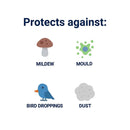 Truck Covers Chevrolet Silverado 1500 LTZ 2025 Indoor Standard Edition Crew Cab with 6.75ft Short Bed and Camper Shell