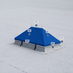 Custom Extended Pyramid Skylight Covers – Waterproof UV Resistant Polyester | Custom Size