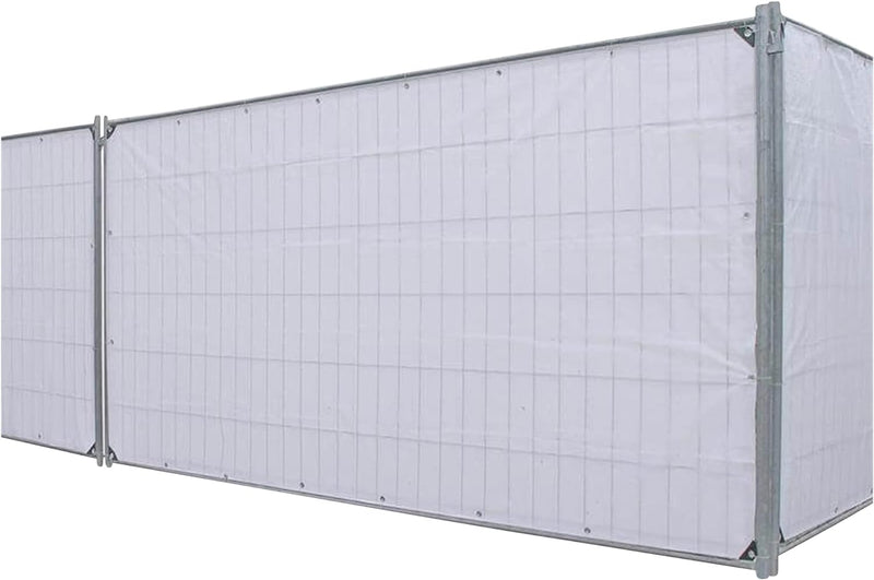 Privacy-Enhancing Lightweight Fence - 140gsm Tarpaulin Cover for Added Security